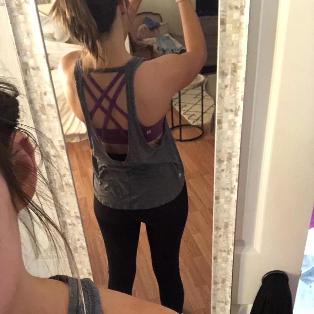 Open Back Lululemon Tank Top